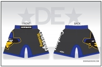 Crook County Fight Shorts - Charcoal