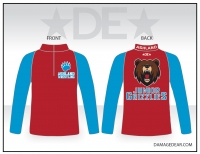 Junior Grizzlies 1/4 Zip Jacket