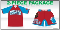Jr Grizzlies Rash Guard and Fight Short Pack