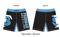 2018 Freeman Wrestling Spandex Shorts
