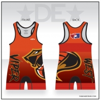 Viper West Red Freestyle Singlet