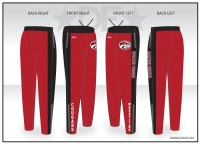 Illinois Valley Red Warmup Pants