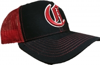 Churchill Trucker Hat Navy/Red