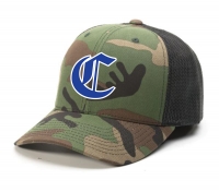 Churchill Trucker Hat Camo/Black