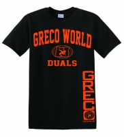 Greco Worlds Black/Orange T-Shirt