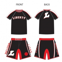 Liberty Lions Rashguard and Fight Shorts Package