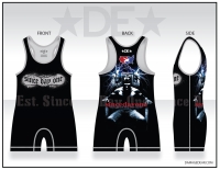 Est. Since Day One Mens Black and Gray Singlet