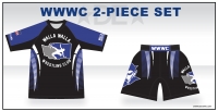 Walla Walla Club Rash Guard and Fight Short Pack