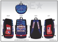 2019 Team Washington Wrestling Bag