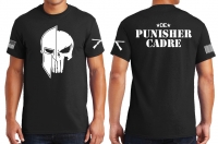 Punisher Cadre T-Shirt - Black