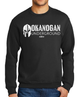 Okanogan Black Crew Neck Sweatshirt