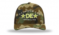 Damaged Ear DE Stars Wrestling Cap - Camouflage