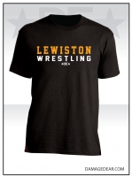 Lewiston Bengals Black Cotton T-Shirt