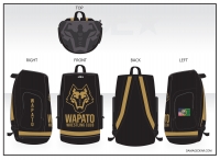 Wapato Wrestling Club Sublimated Bag