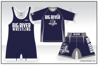 Big River Wrestling Sub Shirt Triple Pack