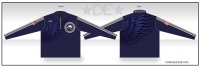 Arlington Eagles Blue-Winged Back 1/4-Zip Jacket