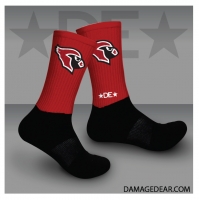 Lincoln Cardinals Socks