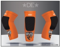 Hammerin' Hawks Orange Knee Pad Sleeve