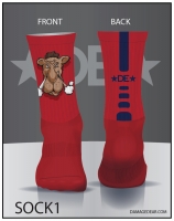 Camel Kids Red Socks