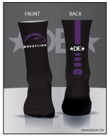 Anacortes Hawkeyes Black Socks