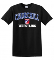 Churchill Black Short Sleeve T-Shirt