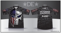 2021 Punisher Wrestling Special Custom Named Sub Shirt