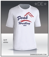 Peak Wrestling Performance T-shirt - White