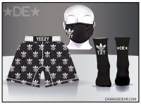YZY Fight Shorts Package