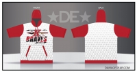 Kamiakin Braves Fan Short-Sleeved Sublimated Hoodie