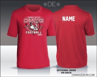 Coyotes Football T-shirt - Red