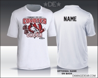Coyotes Cheer Sublimated T-shirt - White