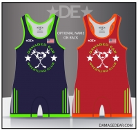 DEWC Red and Blue Singlet Pack