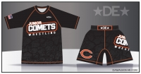 Junior Comets 2022 Sub Shirt and Fight Shorts