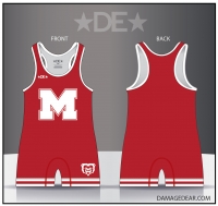 McMinnville Grizzlies Red Singlet