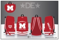 McMinnville Grizzlies Wrestling Sublimated Bag