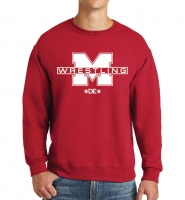 McMinnville Wrestling Crew Neck Sweatshirt