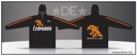 Zillah Leopards Wrestling Sublimated Hoodie