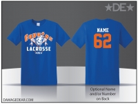 Coyotes Lacrosse Cotton T-Shirt