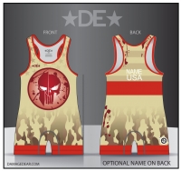 Punisher Red-Banded Qualifiers Singlet