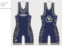 BLUE All-Phase Club Singlet Brute Sublimated