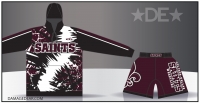 Melcher-Dallas Saints Hoodie and Fight Shorts Pack