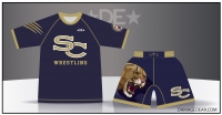 Seton Catholic Sub Shirt and Fight Shorts