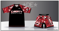 Liberty Lancers Sub Shirt and Fight Shorts