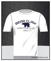 Bear Claw Wrestling Club T-Shirt - White