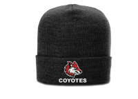 Coyotes Football Beanie - Black