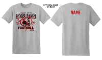 Coyotes Football T-shirt - Heather