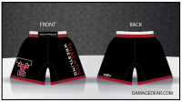Tualatin Wolfpack Black Fight Shorts