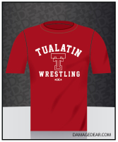 Tualatin Wrestling Tee - Red