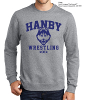 Hanby Wrestling Crew Neck Sweatshirt