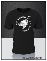 Alsea Wolverines Wrestling T-shirt - Black
